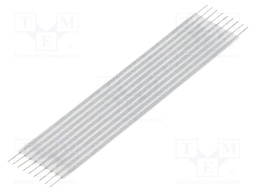 Connector: jumper cable; Cable ph: 1.27mm; L: 50.8mm; straight