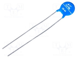 Varistor: metal-oxide; THT; 60VAC; 85VDC; 100V; 1200A; 4.8J
