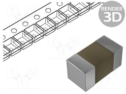 Capacitor: ceramic; MLCC; 470000pF; 2.5VDC; X6T; ±20%; SMD; 01005