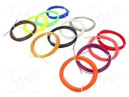 Filament: multipack; Ø: 1.75mm; Kit: PLA; 12pcs; L: 10m
