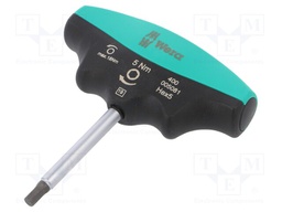 Screwdriver; Allen hex key; Size: HEX 5mm; dynamometric; max.5Nm