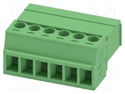 PCB connector, nominal cross section: 1.5 mm?, color: green,