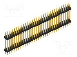 Connector: pin strips; pin header; male; PIN: 58; 2mm; THT; 2x29