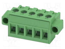 PCB connector, nominal cross section: 2.5 mm?, color: green,