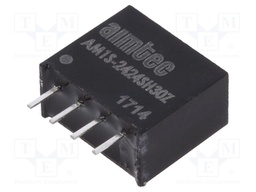 Converter: DC/DC; 1W; Uin: 21.6÷26.4V; 24VDC; Iout: 50mA; SIP4; 1.8g