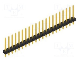 Connector: pin strips; pin header; male; PIN: 21; 2.54mm; THT; 1x21