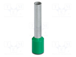 Tip: bootlace ferrule; insulated; copper; 6mm2; Bit len: 18mm