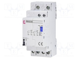 Contactor: 4-pole installation; 32A; 24VAC; SPDT x2; RBS