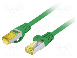 Patch cord; RJ45 plug,both sides; S/FTP; 6a; stranded; Cu; LSZH