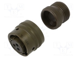 Connector: circular; plug; PT/451