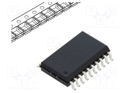 IC: digital; 3-state,buffer,octal; Ch: 8; CMOS; SMD; SOIC20; HC; HC
