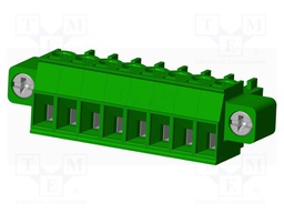 Connector: pluggable terminal block; plug; female; straight; 10A