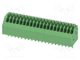 PCB terminal block, nominal current: 2 A, rated voltage (III