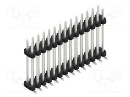 Connector: pin strips; pin header; male; PIN: 28; 2mm; SMT; 2x14