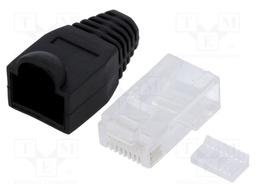 Plug; RJ45; PIN: 8; Cat: 6; with protection,unshielded; Layout: 8p8c