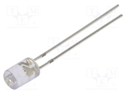 LED; blue; 5mm; 150mcd; 100°; Front: flat; 2.8÷3.4VDC; No.of term: 2