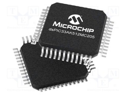 IC: dsPIC microcontroller; 64kB; 64kBSRAM; TQFP48; 3÷3.6VDC; DSPIC