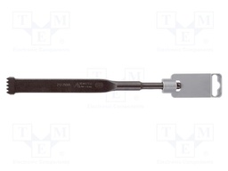 Toothed chisel; for concrete; L: 250mm; Kind of holder: SDS-Plus®