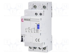 Contactor: 4-pole installation; 32A; 230VAC; SPDT x2; RBS