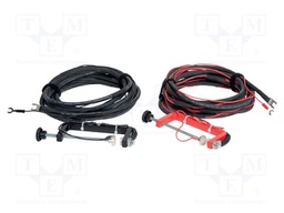 Test acces: set of test leads; 200A; black,red; 15m