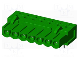 Connector: pluggable terminal block; socket; female; angled 90°
