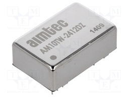 Converter: DC/DC; 10W; Uin: 9÷36V; Uout: 12VDC; Uout2: -12VDC; DIP24