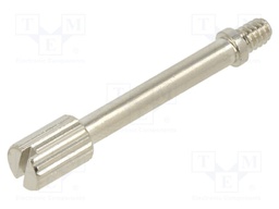 Screw for D-Sub connectors; UNC 4-40