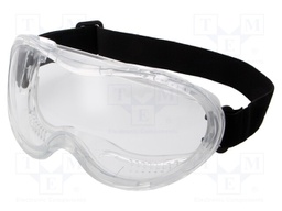 Safety goggles; Lens: transparent; Protection class: BT