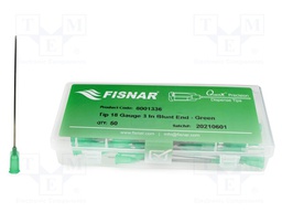 Needle: steel; 3"; Size: 18; straight; 0.84mm; Mounting: Luer Lock