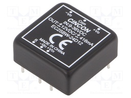 Converter: DC/DC; 10W; Uin: 9÷36V; Uout: 12VDC; Uout2: -12VDC; 18g