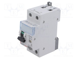 RCBO breaker; Inom: 10A; Ires: 30mA; Max surge current: 250A; 400V