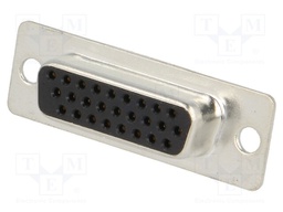 D-Sub HD; PIN: 26; plug; female; stamped and formed contacts