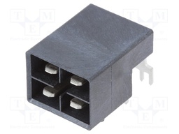 Socket; Connector: wire-board; VerIO™; male; PIN: 4; on PCBs