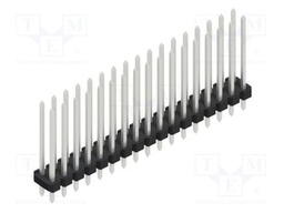 Connector: pin strips; pin header; male; PIN: 34; 2.54mm; THT; 2x17