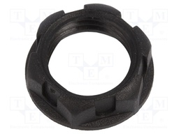 Nut; black; Series: S1