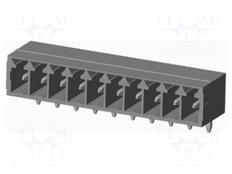 Connector: pluggable terminal block; socket; male; on PCBs