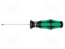 Screwdriver; Allen hex key,spherical; HEX 1,5mm