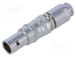 Connector: circular; plug; 0B; male; PIN: 7; for strain relief; 2.5A