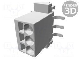 Connector: wire-board; female; PIN: 3; 2.54mm; Series: har-flexicon