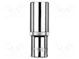 Socket; 6-angles,socket spanner; HEX 21mm; 1/2"; long