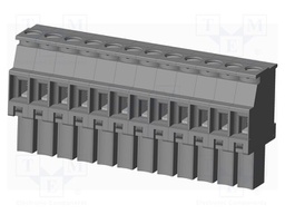 Connector: pluggable terminal block; plug; female; angled 90°