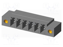 Connector: pluggable terminal block; socket; male; on PCBs