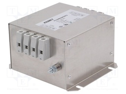 Filter: anti-interference; three-phase; 530VAC; 16A; Ir: 11mA; 6W