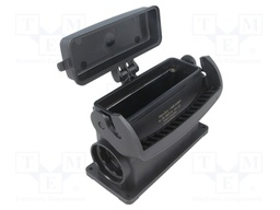 Enclosure: for rectangular connectors; Han Eco B; size 24B; M25