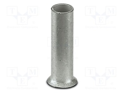 Tip: bootlace ferrule; non-insulated; copper; 0.75mm2; 6mm; tinned