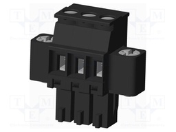 Connector: pluggable terminal block; plug; female; angled 90°