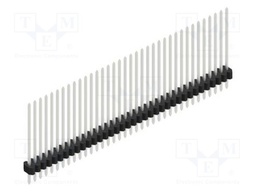 Connector: pin strips; pin header; male; PIN: 36; 1.27mm; THT; 1x36