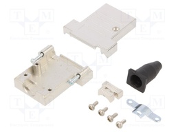 Enclosure: for D-Sub connectors; D-Sub 15pin,D-Sub HD 26pin