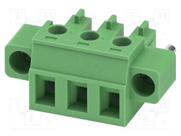 PCB connector, nominal cross section: 1.5 mm?, color: green,