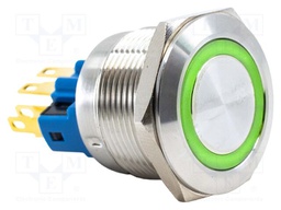 Switch: vandal resistant; SPST-NO + SPST-NC; 2A/48VDC; IP65; PV7